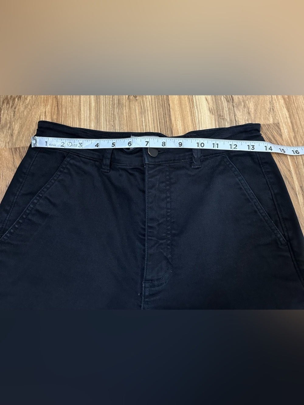 Everlane Cropped Straight Regular Jeans Black Size 6 - Picture 13 of 13